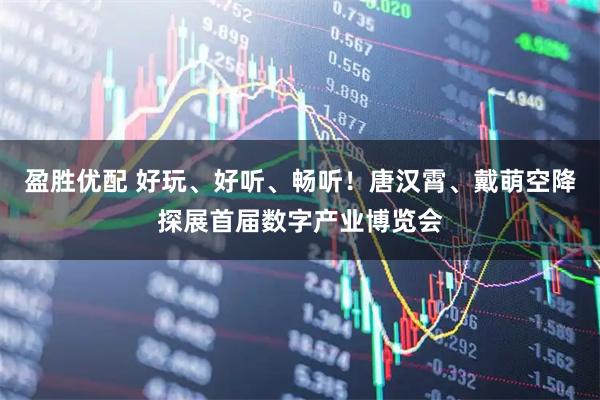 盈胜优配 好玩、好听、畅听！唐汉霄、戴萌空降探展首届数字产业博览会